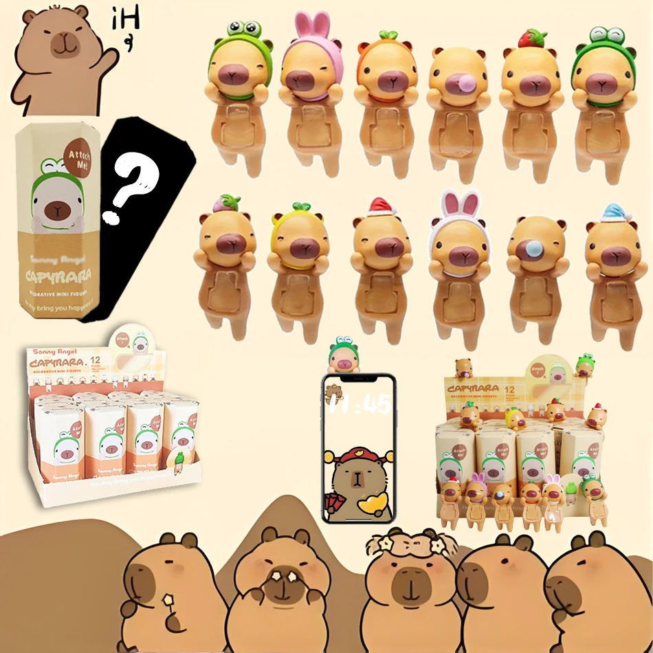 Capibala Trendy Decorative Mini Figures Cute Blind Box Car Dolls Fashion Dolls Tabletop Handwork Mysterious Box Collection Gifts
Capibala Trendy Decorative Mini Figures Cute Blind Box Car Dolls Fashion Dolls Tabletop Handwork Mysterious Box Collection Gifts