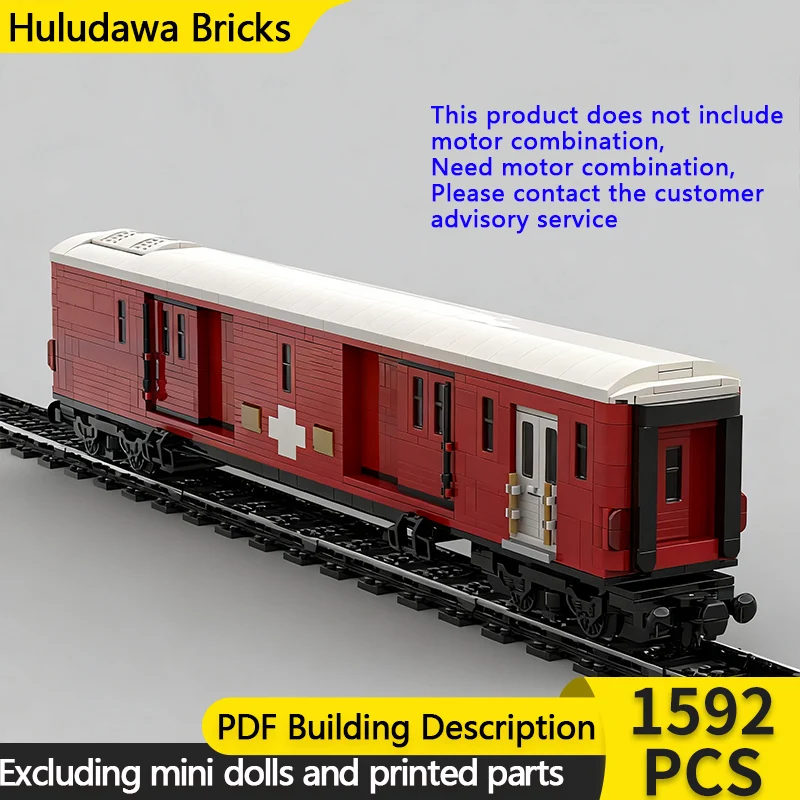 City Car Model MOC Building Bricks Swiss Train Luggage Carriage Modular Technology Gifts Holiday Assemble Children Toys Suit
City Car Model MOC Building Bricks Swiss Train Luggage Carriage Modular Technology Gifts Holiday Assemble Children Toys Suit