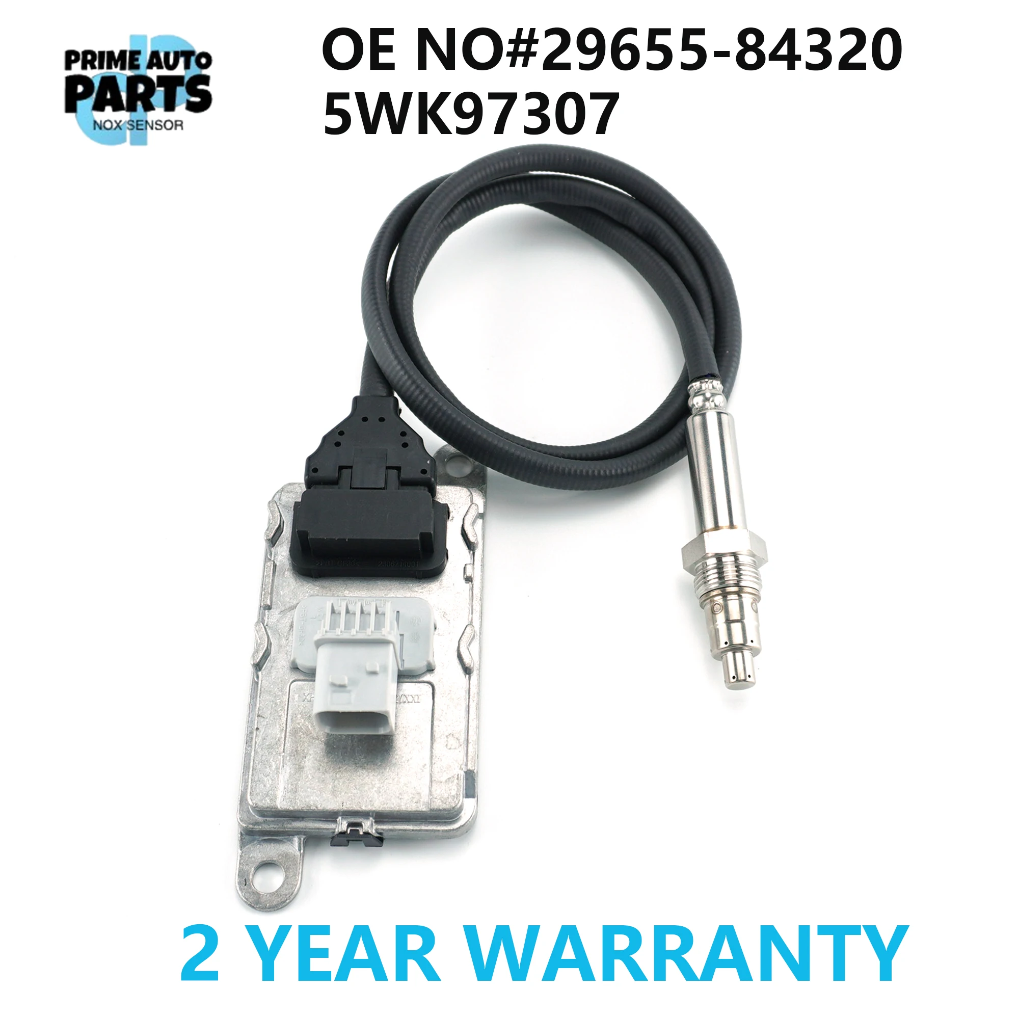 New Nitrogen Oxides Sensor 5WK97307 29655-84320 29655 84320 5WK9 7307 24V For Hyundai Truck
New Nitrogen Oxides Sensor 5WK97307 29655-84320 29655 84320 5WK9 7307 24V For Hyundai Truck