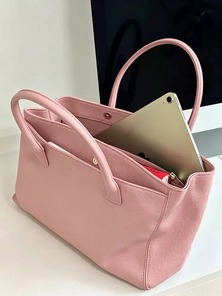 Delicate Pink Single Shoulder Bag Women's Double Compartment Fashionable Summer Handbag Soft PU Leather Commuting Tote Bag
Delicate Pink Single Shoulder Bag Women's Double Compartment Fashionable Summer Handbag Soft PU Leather Commuting Tote Bag