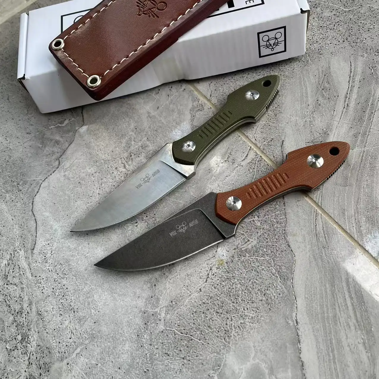 GiantMouse GMF3 Portable Hunting Survival Fixed Blade Knives with Sheath Tactical Self Defense 8Cr13 Blade G10 Handle EDC Tools
GiantMouse GMF3 Portable Hunting Survival Fixed Blade Knives with Sheath Tactical Self Defense 8Cr13 Blade G10 Handle EDC Tools