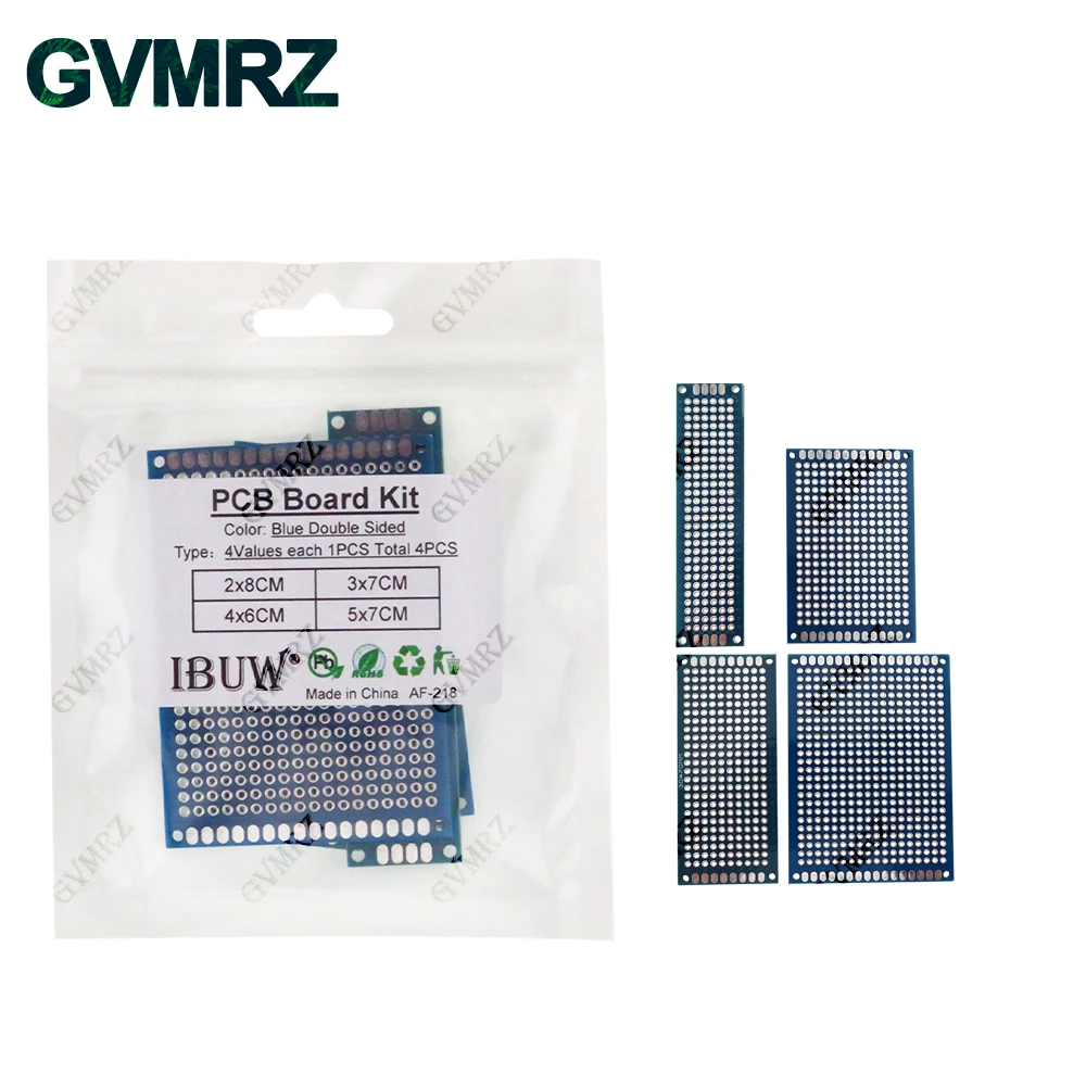 4 шт., синяя плата различного размера, прототип печатной платы 2x8/3x7/4x6/5x7 см, универсальная макетная плата для Arduino DIY Electronics Project
4 шт., синяя плата различного размера, прототип печатной платы 2x8/3x7/4x6/5x7 см, универсальная макетная плата для Arduino DIY Electronics Project