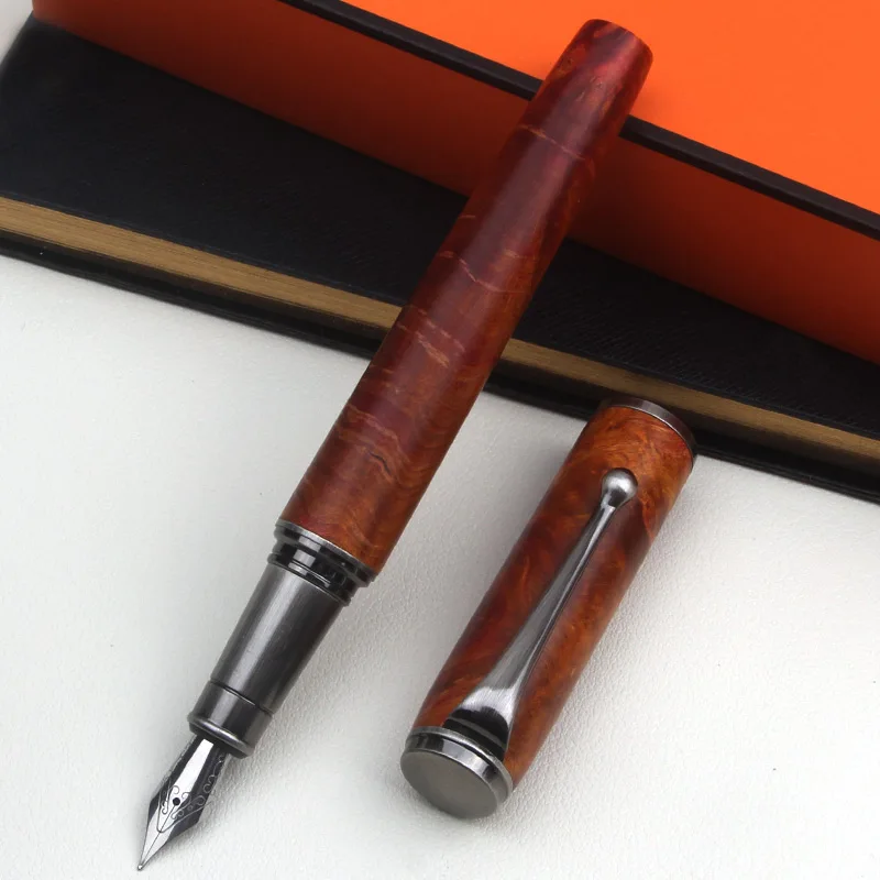 DJ Classique 3 colours Stable Wood Unique Texture Fountain Pen Luxury Unique Irregular Patterns Gift Pen for Office Business
DJ Classique 3 colours Stable Wood Unique Texture Fountain Pen Luxury Unique Irregular Patterns Gift Pen for Office Business