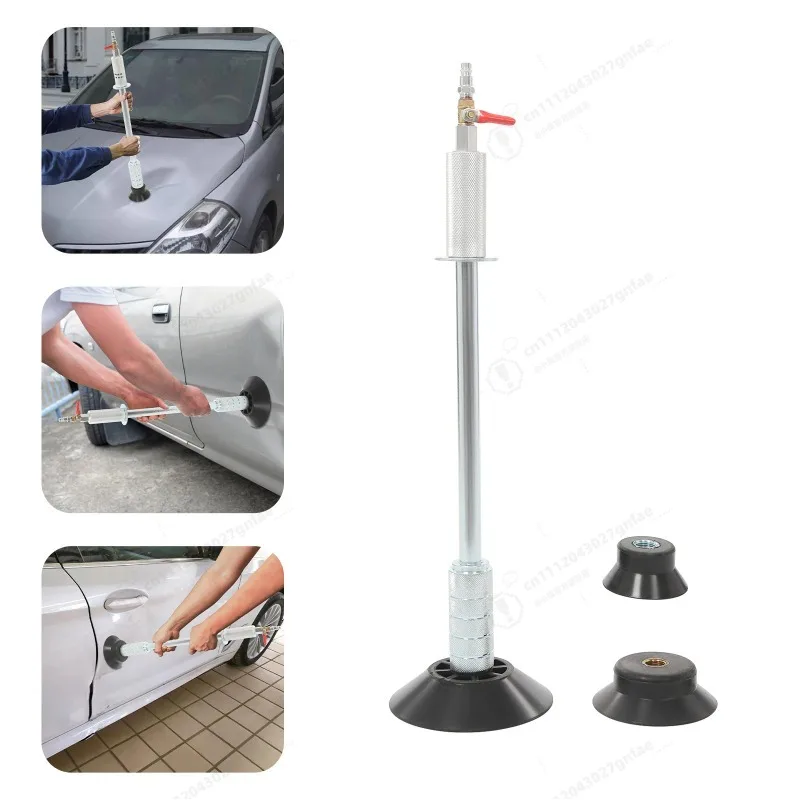 Air Pneumatic Dent Puller with 3 Suction Cups, Car Body Dent Removal Tool Vacuum Slide Hammer Sheet Metal Repair Suction Cup Kit
Air Pneumatic Dent Puller with 3 Suction Cups, Car Body Dent Removal Tool Vacuum Slide Hammer Sheet Metal Repair Suction Cup Kit