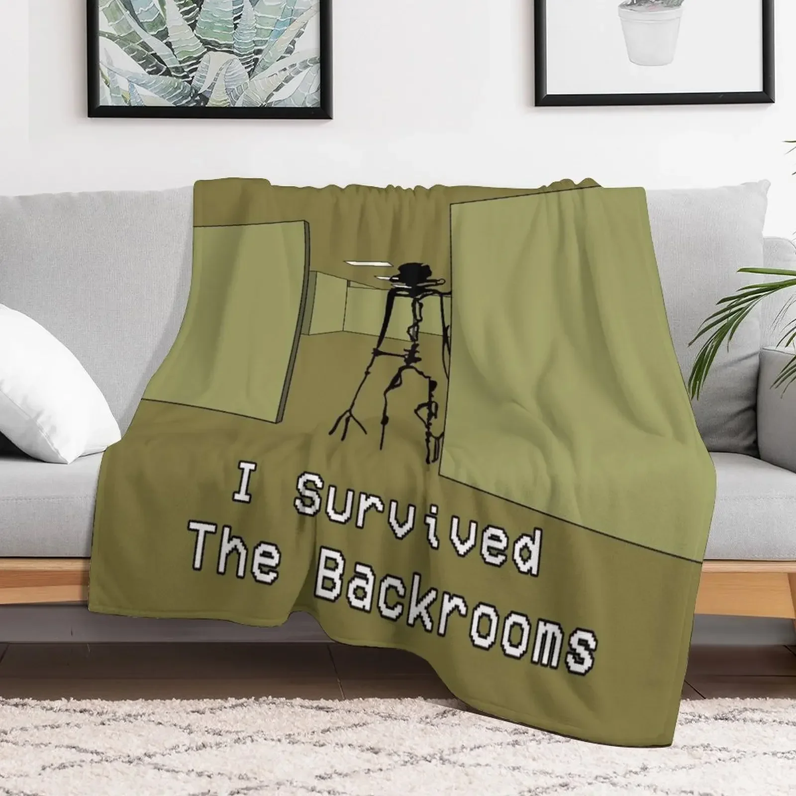 I Survived The Backrooms Throw Blanket Thermals For Travel Flannel Fabric Picnic Blankets
I Survived The Backrooms Throw Blanket Thermals For Travel Flannel Fabric Picnic Blankets