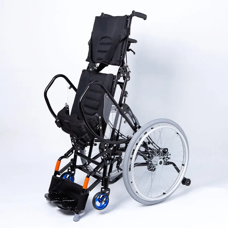 Big Rear Wheel Stand up Aid Chair Manual Standing Wheelchair for Adults
Big Rear Wheel Stand up Aid Chair Manual Standing Wheelchair for Adults
