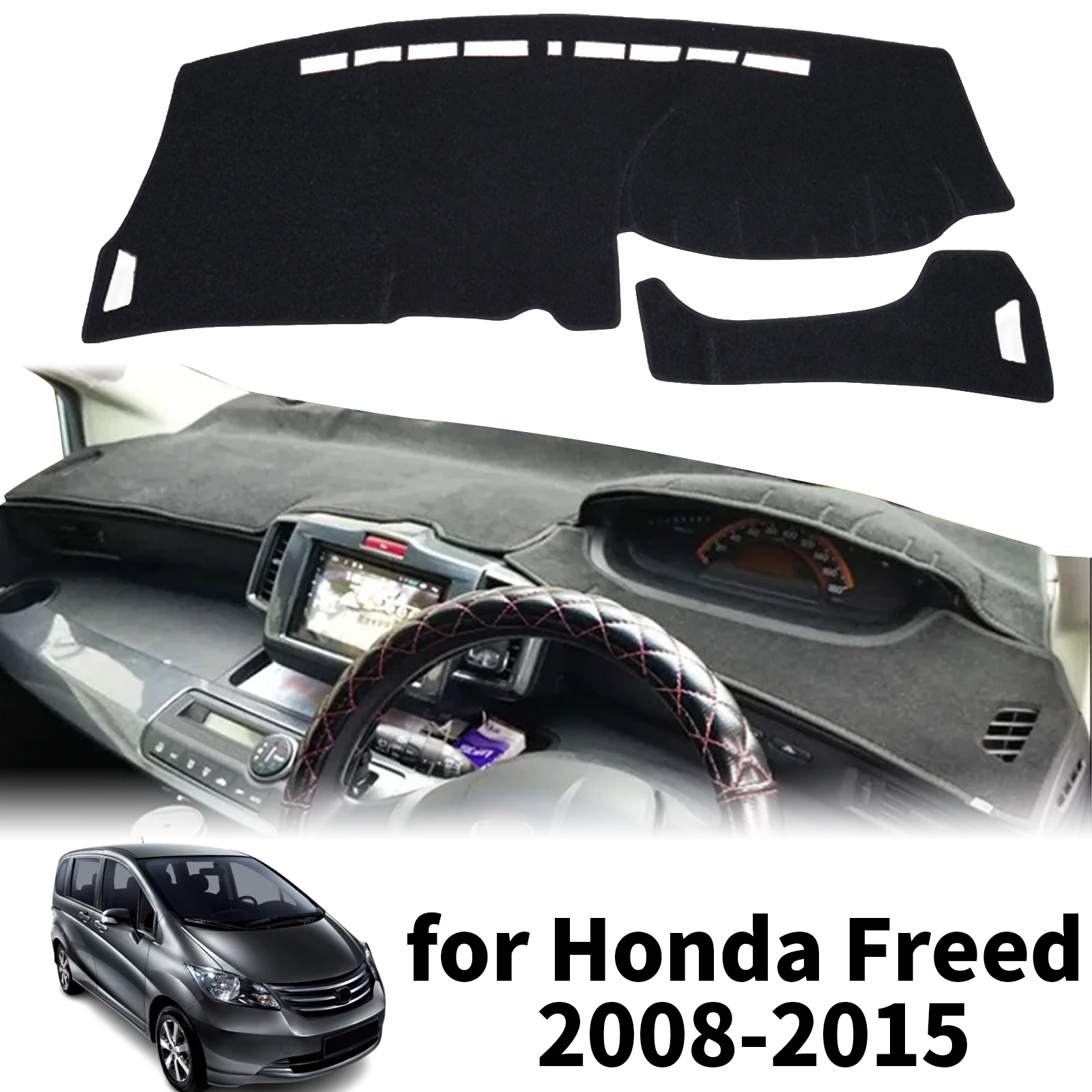fit for Honda Freed GB3 GB4 GP3 2008-2015 RHD Car Dashmat Dashboard Cover Pad Protective Carpet DashMat Sunshade Accessories
fit for Honda Freed GB3 GB4 GP3 2008-2015 RHD Car Dashmat Dashboard Cover Pad Protective Carpet DashMat Sunshade Accessories