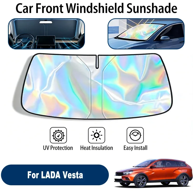 Car Windshield Sun Shade UV Reflective Sun Visor Protection Cover For LADA Vesta GFL GFK 2015-2026
Car Windshield Sun Shade UV Reflective Sun Visor Protection Cover For LADA Vesta GFL GFK 2015-2026