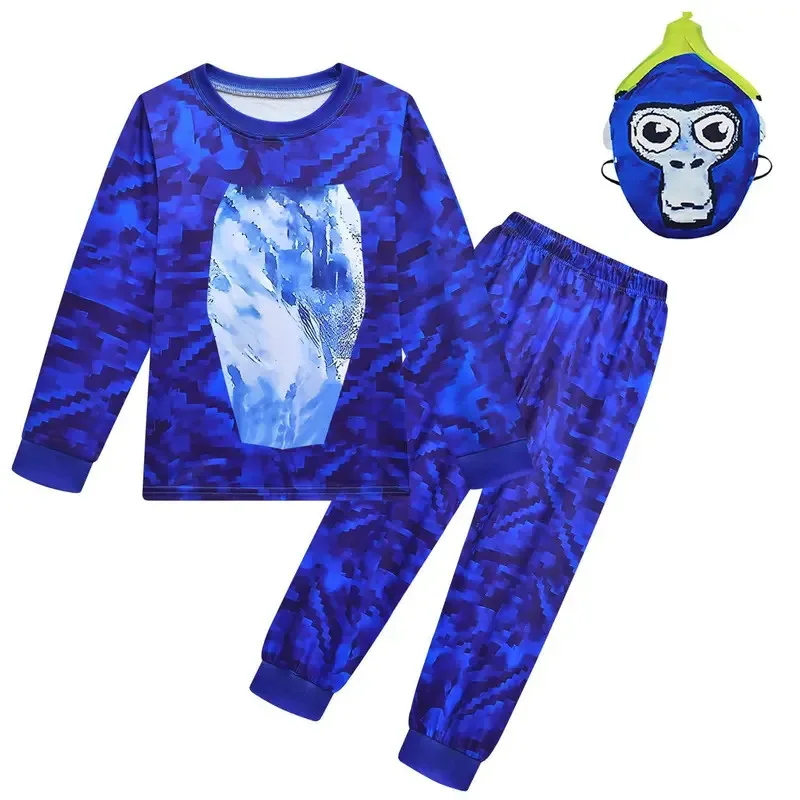 Children's Sets for Boys Girls Gorilla Tag Cosplay Halloween Costume Kids Spring Autumn Long Sleeve Tops and Pants Casual Outfit
Children's Sets for Boys Girls Gorilla Tag Cosplay Halloween Costume Kids Spring Autumn Long Sleeve Tops and Pants Casual Outfit