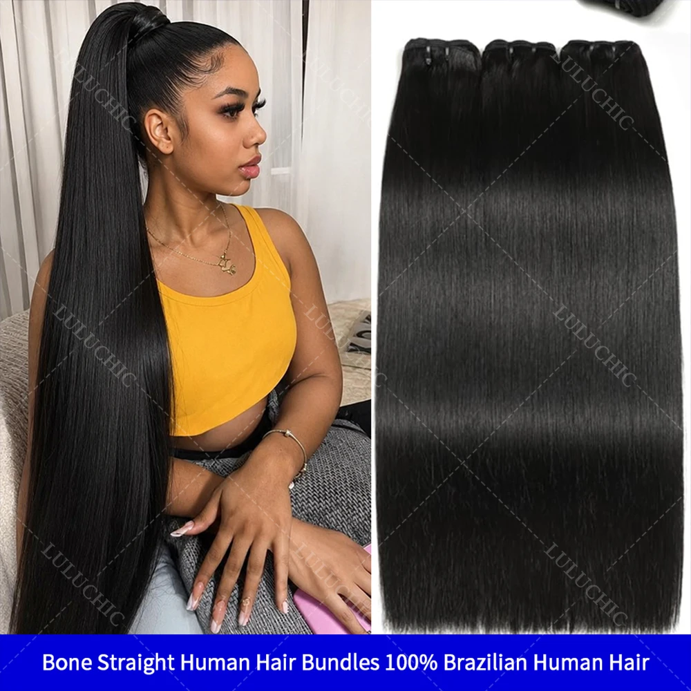 Bone Straight Human Hair Bundles Grade 100% Burmese Virgin Double Weft Weave Bundle Can Be Dyed and Restyled Ponytail Human Hair
Bone Straight Human Hair Bundles Grade 100% Burmese Virgin Double Weft Weave Bundle Can Be Dyed and Restyled Ponytail Human Hair