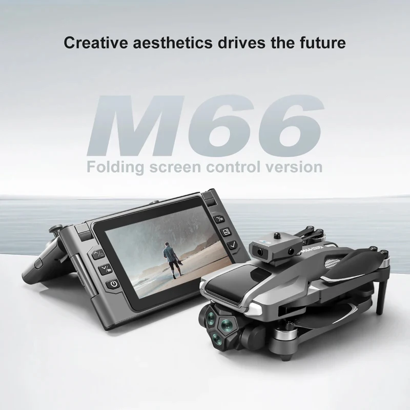 Foldable M66 RC Drone with 4.5in HD Foldable Screen,5G Smooth Image,Brushless Motor,Foldable Compact Quadcopter for Travel Aeria
Foldable M66 RC Drone with 4.5in HD Foldable Screen,5G Smooth Image,Brushless Motor,Foldable Compact Quadcopter for Travel Aeria