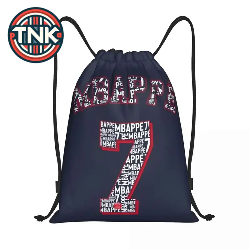 French KM Drawstring Bag Men Women Foldable Gym Sports Sackpack Mbappes Training Storage Backpacks
French KM Drawstring Bag Men Women Foldable Gym Sports Sackpack Mbappes Training Storage Backpacks