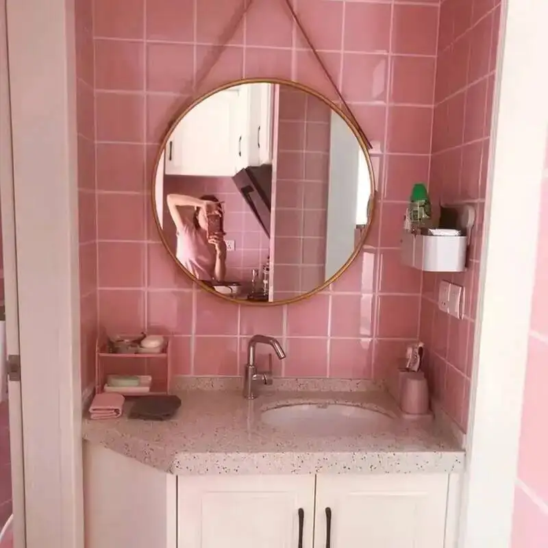 Vintage Professional Hanging Room Circular Decor Mirror Aesthetic Safe Modern Mirror Save Space Espelhos Living Room Decoration
Vintage Professional Hanging Room Circular Decor Mirror Aesthetic Safe Modern Mirror Save Space Espelhos Living Room Decoration