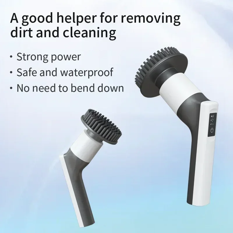 -for Home Cleaning Product USB Rechargeable 2500mAh Battery Electric Cleaning Brushes Electric Spin Scrubber With Multi Brush
-for Home Cleaning Product USB Rechargeable 2500mAh Battery Electric Cleaning Brushes Electric Spin Scrubber With Multi Brush