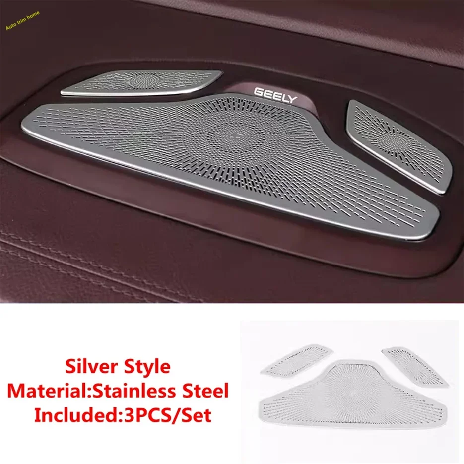 Reading Light Lamp Door Speaker Tweeter Cover Trim Loudspeaker Steel Car Accessories For Geely Monjaro Kx11 Manjaro 2023 2024
Reading Light Lamp Door Speaker Tweeter Cover Trim Loudspeaker Steel Car Accessories For Geely Monjaro Kx11 Manjaro 2023 2024