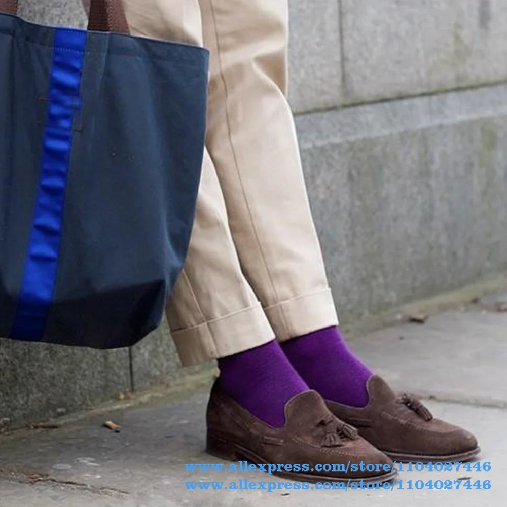 Tassels Loafers Solid Color Suede Flats British Style Wear-Resistant Trendy Luxury Handmade Shoe Business Office Men's Shoes
Tassels Loafers Solid Color Suede Flats British Style Wear-Resistant Trendy Luxury Handmade Shoe Business Office Men's Shoes