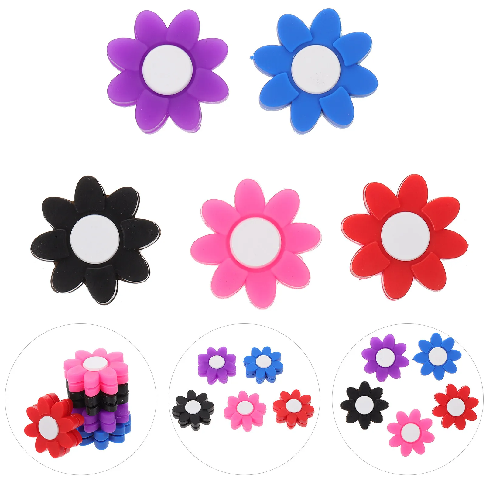 5Pcs Tennis Racket Vibration Dampener Petal Shape Creative Cartoon Shocking Absorber for Sports Arm Comfort Tennis Elbow
5Pcs Tennis Racket Vibration Dampener Petal Shape Creative Cartoon Shocking Absorber for Sports Arm Comfort Tennis Elbow
