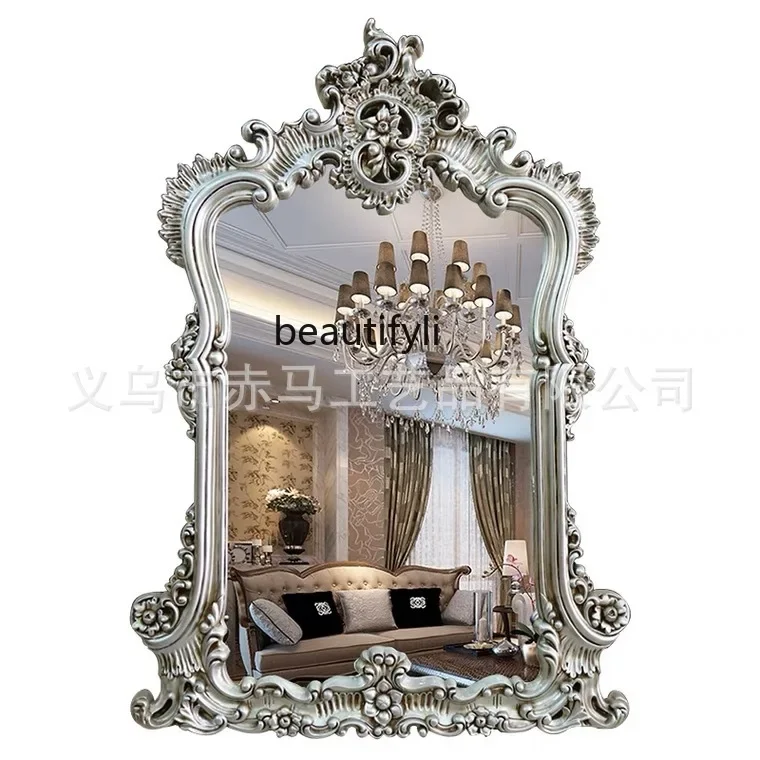 A13 Luxury palace style European hotel decoration villa entrance decoration mirror, full-length mirror
A13 Luxury palace style European hotel decoration villa entrance decoration mirror, full-length mirror