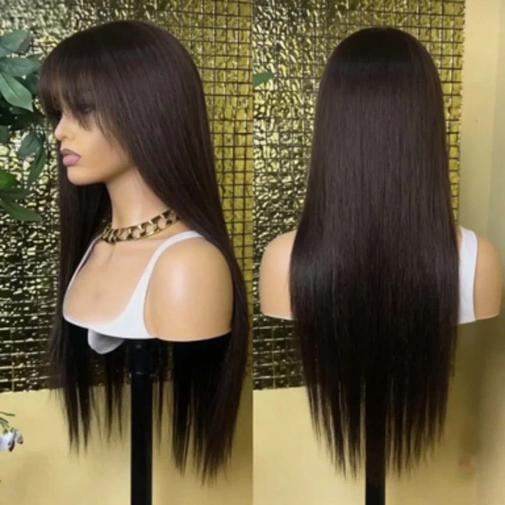 180 Density Black Straight 26 Inch Long 5x5 Silk Base Jewish Human Hair with Baby Hair HD Lace European Style Glueless Preplucke
180 Density Black Straight 26 Inch Long 5x5 Silk Base Jewish Human Hair with Baby Hair HD Lace European Style Glueless Preplucke