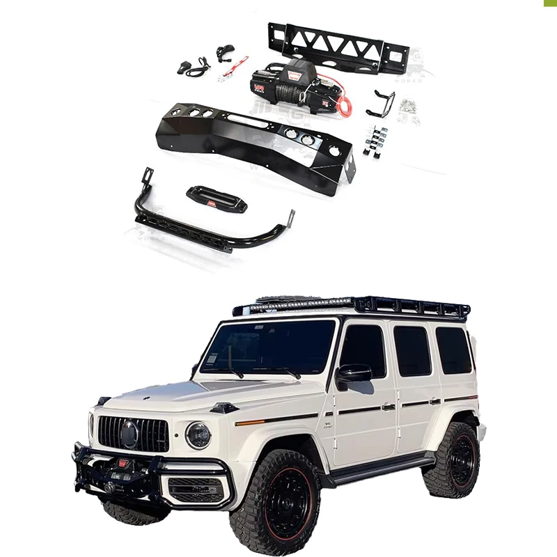 For 2019-2024 Year G Class W464 Winch Bracket Front Bumper W463A G63 G500 Exterior Electrical Machinery Accessories for Car Winc
For 2019-2024 Year G Class W464 Winch Bracket Front Bumper W463A G63 G500 Exterior Electrical Machinery Accessories for Car Winc
