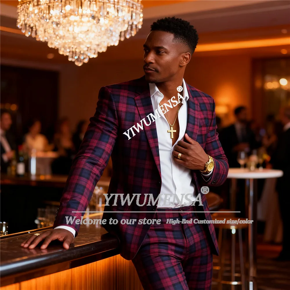 Мужские костюмы в клетку с узором пейсли, однобортный пиджак, брюки, комплекты из 2 предметов, умные повседневные деловые смокинги для ужина, вечеринки по индивидуальному заказу
Мужские костюмы в клетку с узором пейсли, однобортный пиджак, брюки, комплекты из 2 предметов, умные повседневные деловые смокинги для ужина, вечеринки по индивидуальному заказу