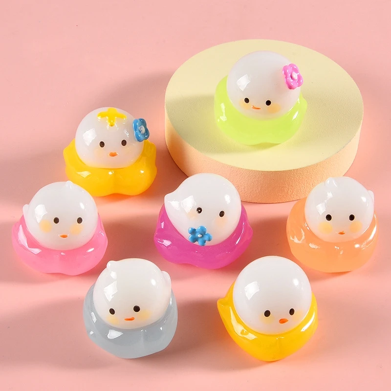 10pcs New Luminous Chick Resin Decoration Accessories Cute 3D Chicks Christmas Crafts Kawaii Luminous Animal DIY Charms
10pcs New Luminous Chick Resin Decoration Accessories Cute 3D Chicks Christmas Crafts Kawaii Luminous Animal DIY Charms