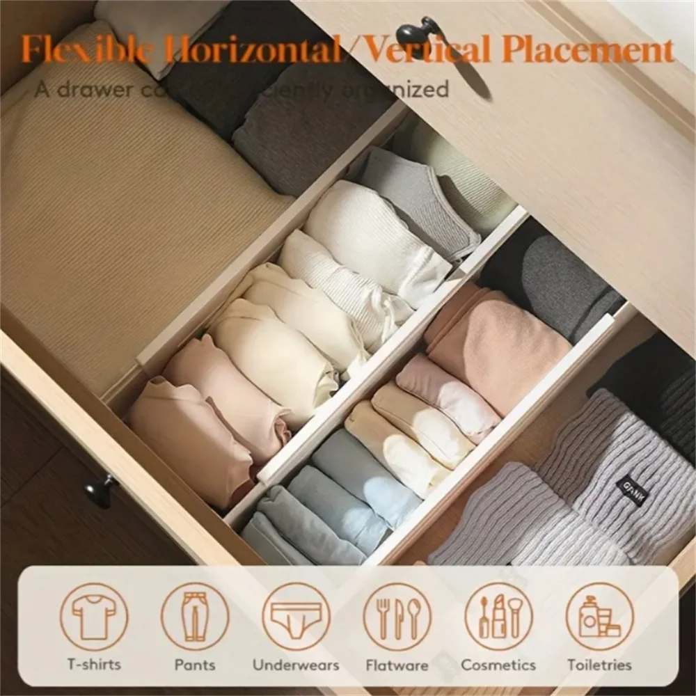 5pcs Silverware drawer organizer, expandable kitchen utensils, BPA free silverware and knife holder, adjustable plastic storage,
5pcs Silverware drawer organizer, expandable kitchen utensils, BPA free silverware and knife holder, adjustable plastic storage,