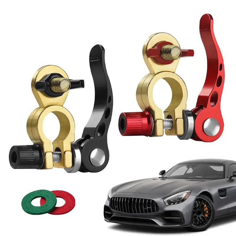 Automotive Replacement Battery Car Battery Terminal Brass Zinc Alloy Power Lug Posts Quick Release Battery Top Clip Connectors
Automotive Replacement Battery Car Battery Terminal Brass Zinc Alloy Power Lug Posts Quick Release Battery Top Clip Connectors