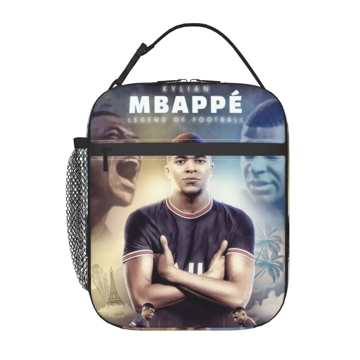 Kylian Mbappe Thermal Insulated Lunch Bag for Office Portable Food Bag Container Cooler Thermal Lunch Boxes
Kylian Mbappe Thermal Insulated Lunch Bag for Office Portable Food Bag Container Cooler Thermal Lunch Boxes