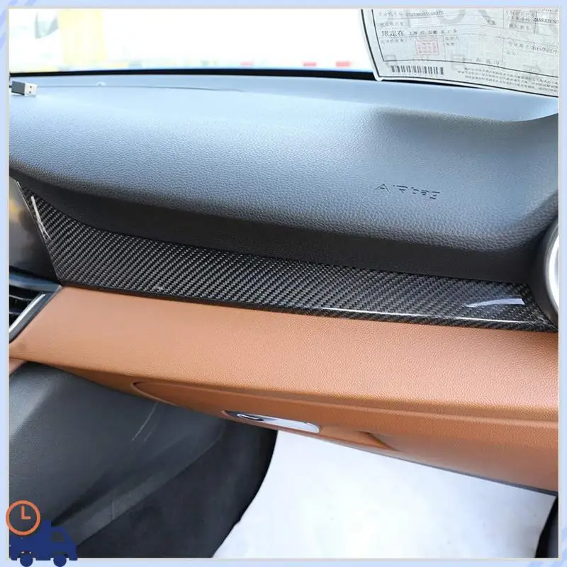 Durable Dry Carbon Fiber Center Console Instrument Panel Cover Trim For Alfa Romeo Giulia 2017-2020 LHD Interior Accessories
Durable Dry Carbon Fiber Center Console Instrument Panel Cover Trim For Alfa Romeo Giulia 2017-2020 LHD Interior Accessories