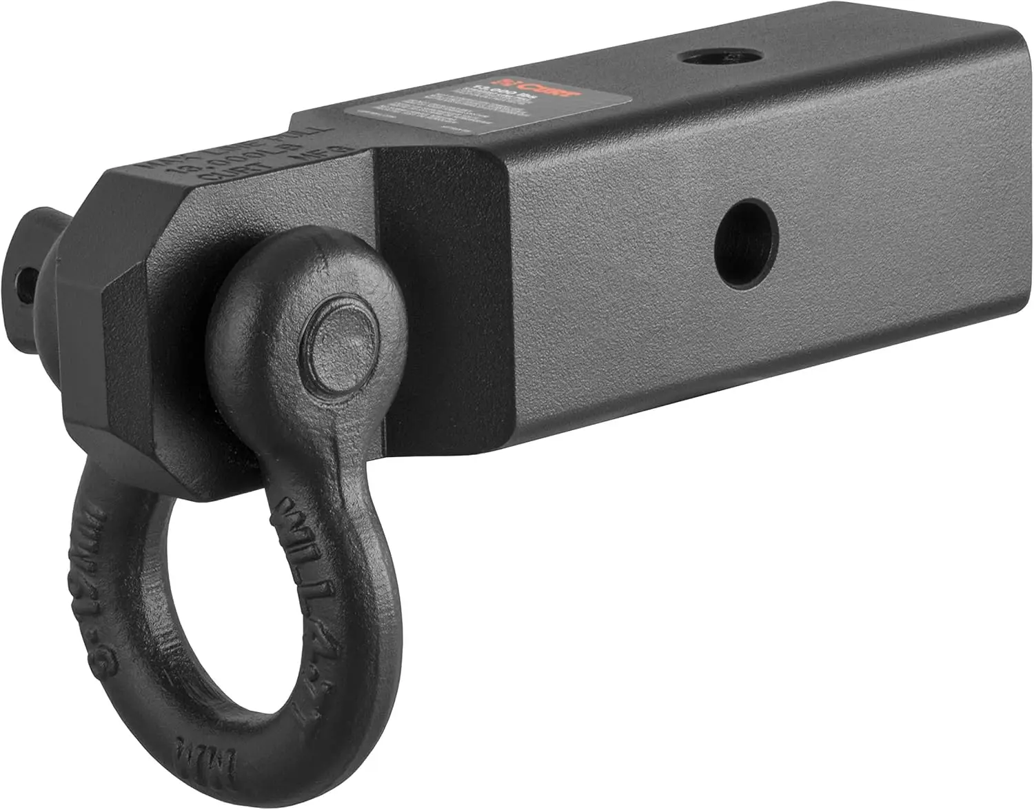 Heavy-Duty D-Ring Shackle Mount for 2-1/2-Inch Trailer Hitch, 13,000 lbs Capacity
Heavy-Duty D-Ring Shackle Mount for 2-1/2-Inch Trailer Hitch, 13,000 lbs Capacity