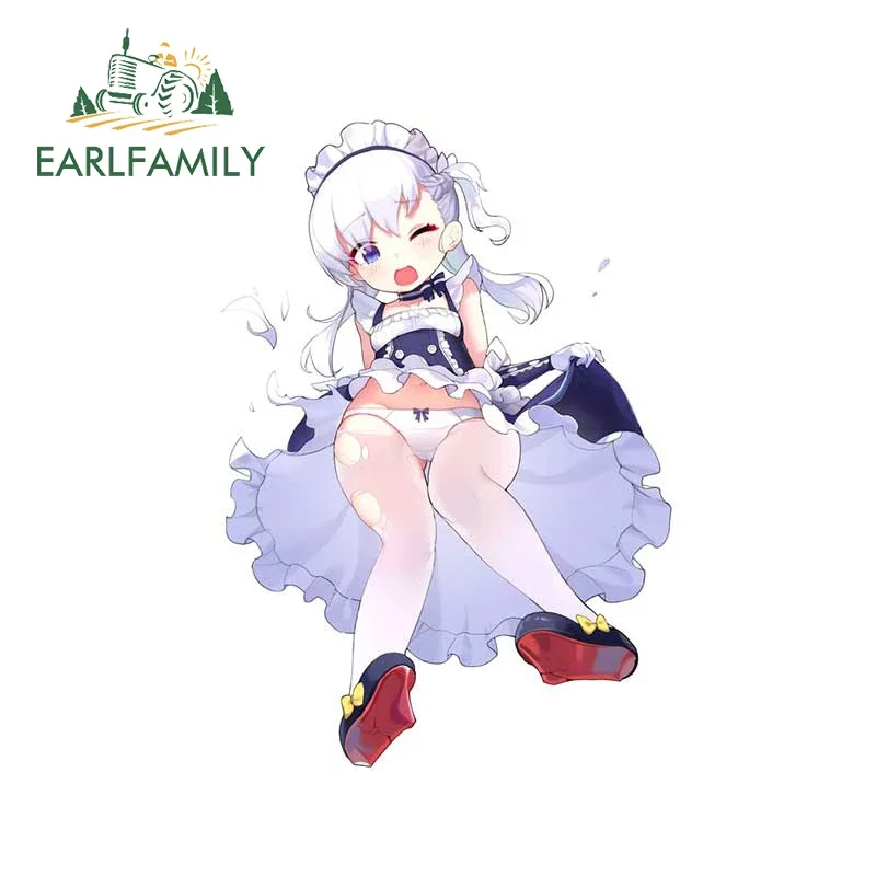 EARLFAMILY 13cm x 9.1cm Hentai Maid Loli Car Sticker NSFW Anime Skirt Personality Motorcycle Decal Kawaii Surfboard Car Styling
EARLFAMILY 13cm x 9.1cm Hentai Maid Loli Car Sticker NSFW Anime Skirt Personality Motorcycle Decal Kawaii Surfboard Car Styling