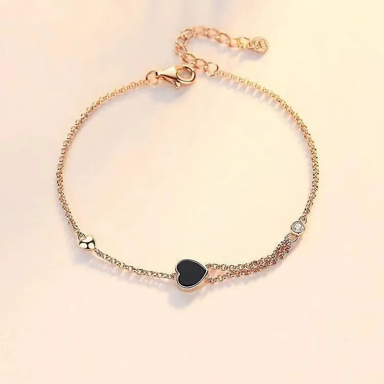 Copper Simple Love Heart Bracelet For Women Elegant Friendship Jewelry Gift For Girlfriend Best Friend Gift
Copper Simple Love Heart Bracelet For Women Elegant Friendship Jewelry Gift For Girlfriend Best Friend Gift