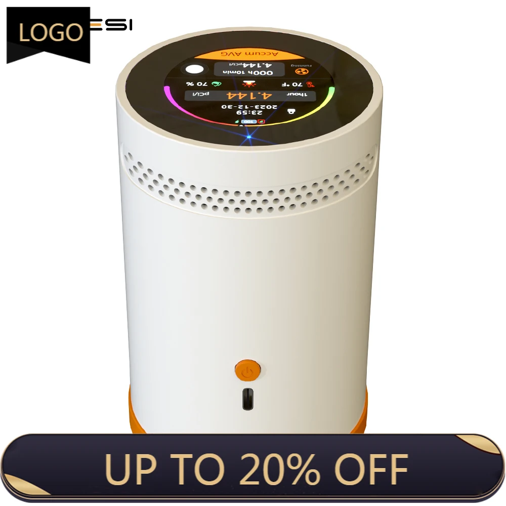 AIKESI RM-75 Радиофонный детектор с сенсорным экраном Датчик сигнализации импульсных ионов Домашний монитор качества воздуха Детекторы газа Smart
AIKESI RM-75 Радиофонный детектор с сенсорным экраном Датчик сигнализации импульсных ионов Домашний монитор качества воздуха Детекторы газа Smart