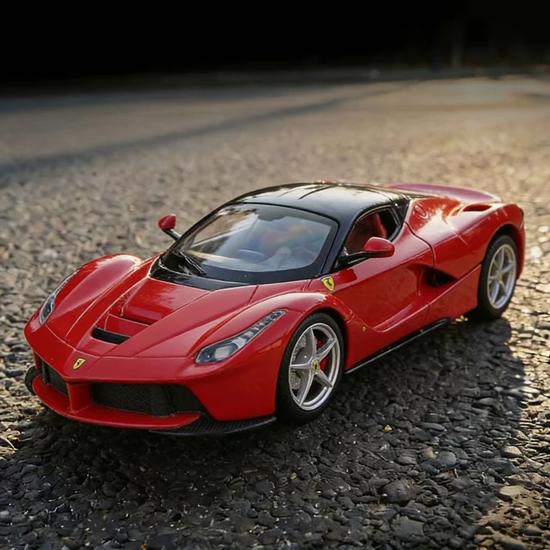 Модель спортивного автомобиля Bburago 1:24 из сплава, литая под давлением, металлическая игрушечная гоночная модель, высокодетализированная коллекционная фигурка, подарок на день рождения для детей
Модель спортивного автомобиля Bburago 1:24 из сплава, литая под давлением, металлическая игрушечная гоночная модель, высокодетализированная коллекционная фигурка, подарок на день рождения для детей