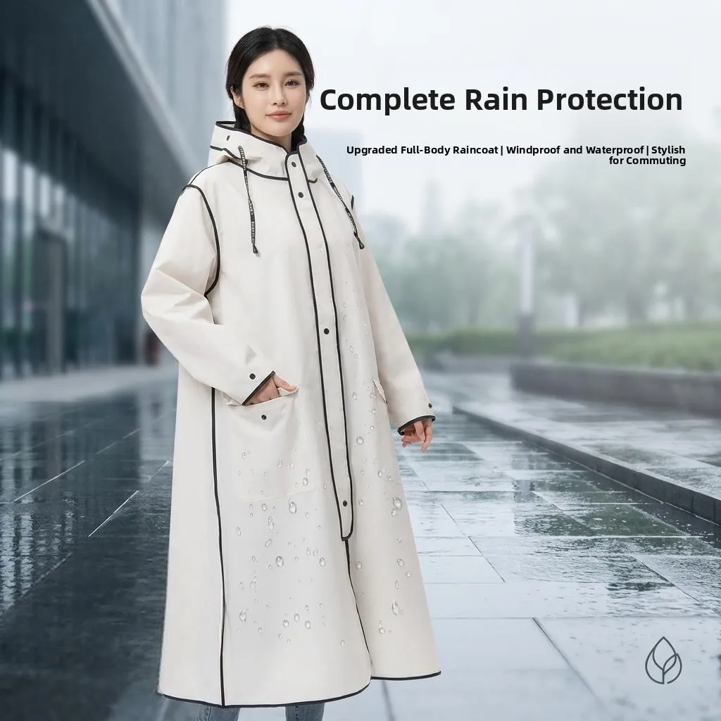 New Thickened Raincoat for Heavy Rain Full Body Car Riding Overall EVA Raincoat Separate Person And Car
New Thickened Raincoat for Heavy Rain Full Body Car Riding Overall EVA Raincoat Separate Person And Car