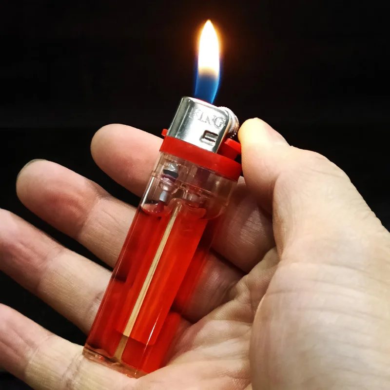 50PCS new Transparent Metal Retro Vintage Grinding Wheel Lighter Disposable Plastic Open Flame Men's Cigarette Lighter Wholesale
50PCS new Transparent Metal Retro Vintage Grinding Wheel Lighter Disposable Plastic Open Flame Men's Cigarette Lighter Wholesale