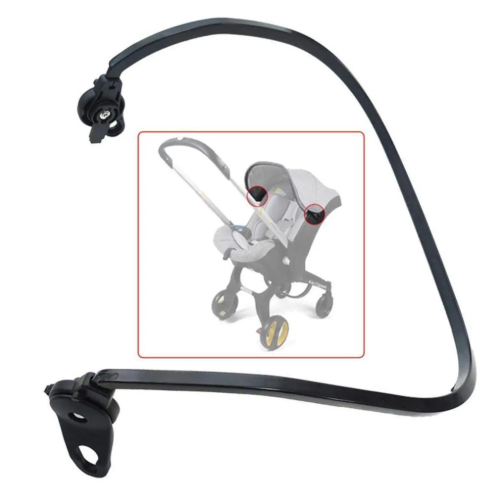 Pram Stroller Top Canopy Frame Rod with Buckle Support Ribs Repair Parts Simple
Pram Stroller Top Canopy Frame Rod with Buckle Support Ribs Repair Parts Simple