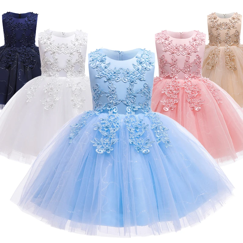 Summer 2025 Elegant Girl Sleeveless Medium Length Fluffy Tulle Wedding Bridesmaids Party Dresses Host Gala Pageant Kids Clothes
Summer 2025 Elegant Girl Sleeveless Medium Length Fluffy Tulle Wedding Bridesmaids Party Dresses Host Gala Pageant Kids Clothes
