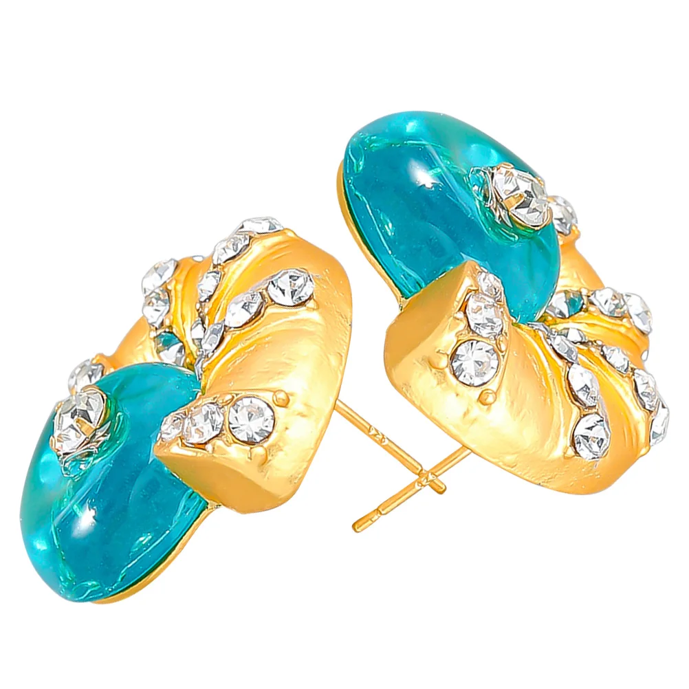 Conch Earrings Studs for Women Rhinestones Jewelry Decor Plastic Shaped Female Woman
Conch Earrings Studs for Women Rhinestones Jewelry Decor Plastic Shaped Female Woman