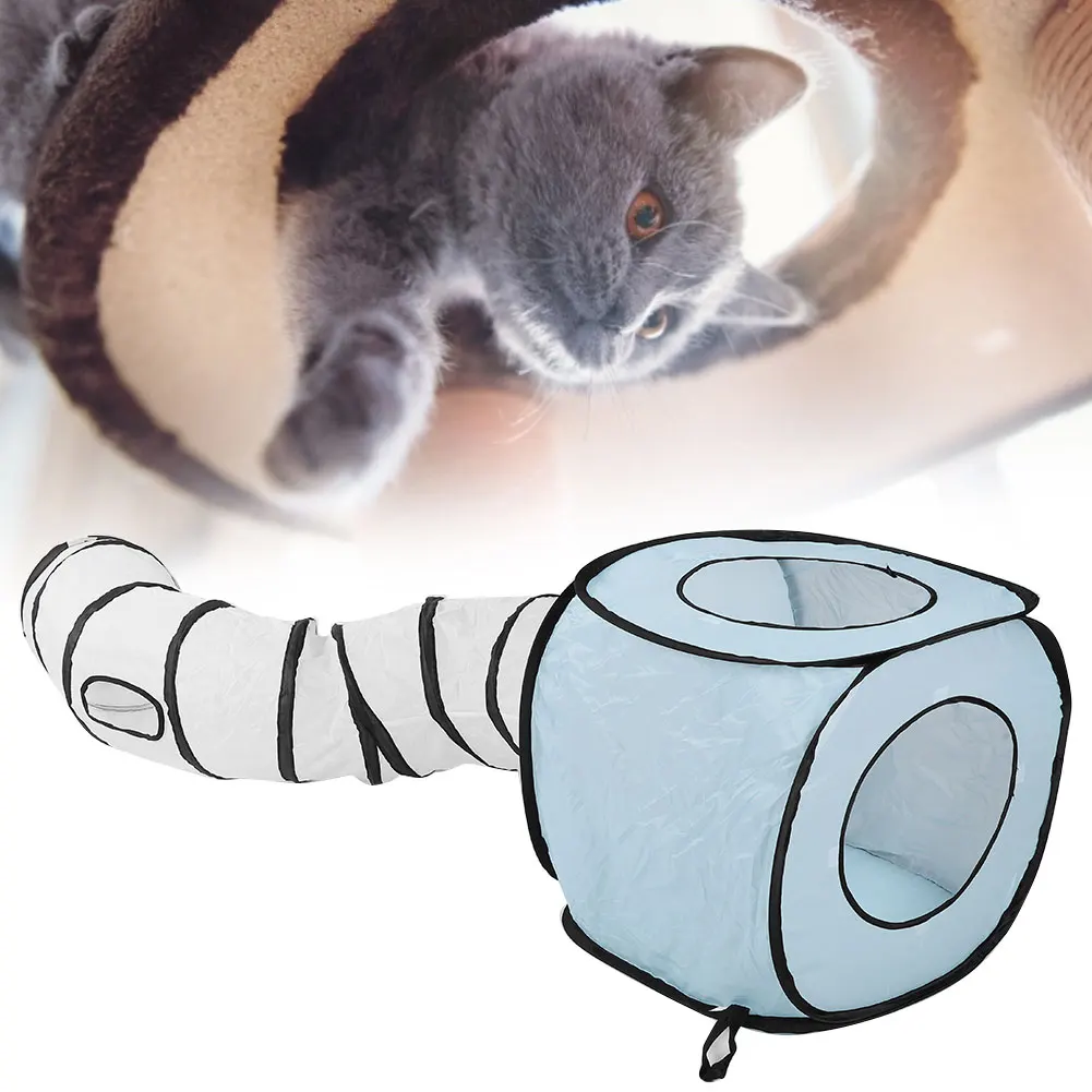 Cats Tunnel Foldable Pet Cat Toys Kitty Pet Training Interactive Fun Toy Tunnel For Puppy Kitten Rabbit Play Tunnel Tube
Cats Tunnel Foldable Pet Cat Toys Kitty Pet Training Interactive Fun Toy Tunnel For Puppy Kitten Rabbit Play Tunnel Tube