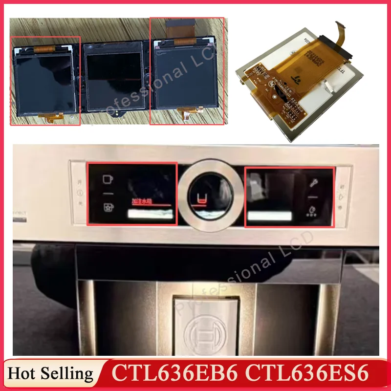 LCD Display With Touch Screen For Bosch Serie 8 oven steam Oven Microwave CTL636EB6 CTL636ES6 CTL636ES1 CTL636EB1 CMG636BB1 LCD
LCD Display With Touch Screen For Bosch Serie 8 oven steam Oven Microwave CTL636EB6 CTL636ES6 CTL636ES1 CTL636EB1 CMG636BB1 LCD