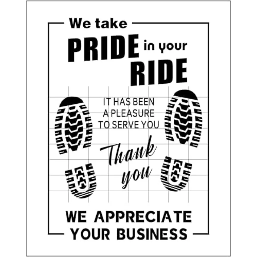50Pcs Paper Floor Mats for Cars, Disposable White Automotive Floor Mats Kraft Paper, Waterproof Car Foot Pads Protective Papers
50Pcs Paper Floor Mats for Cars, Disposable White Automotive Floor Mats Kraft Paper, Waterproof Car Foot Pads Protective Papers
