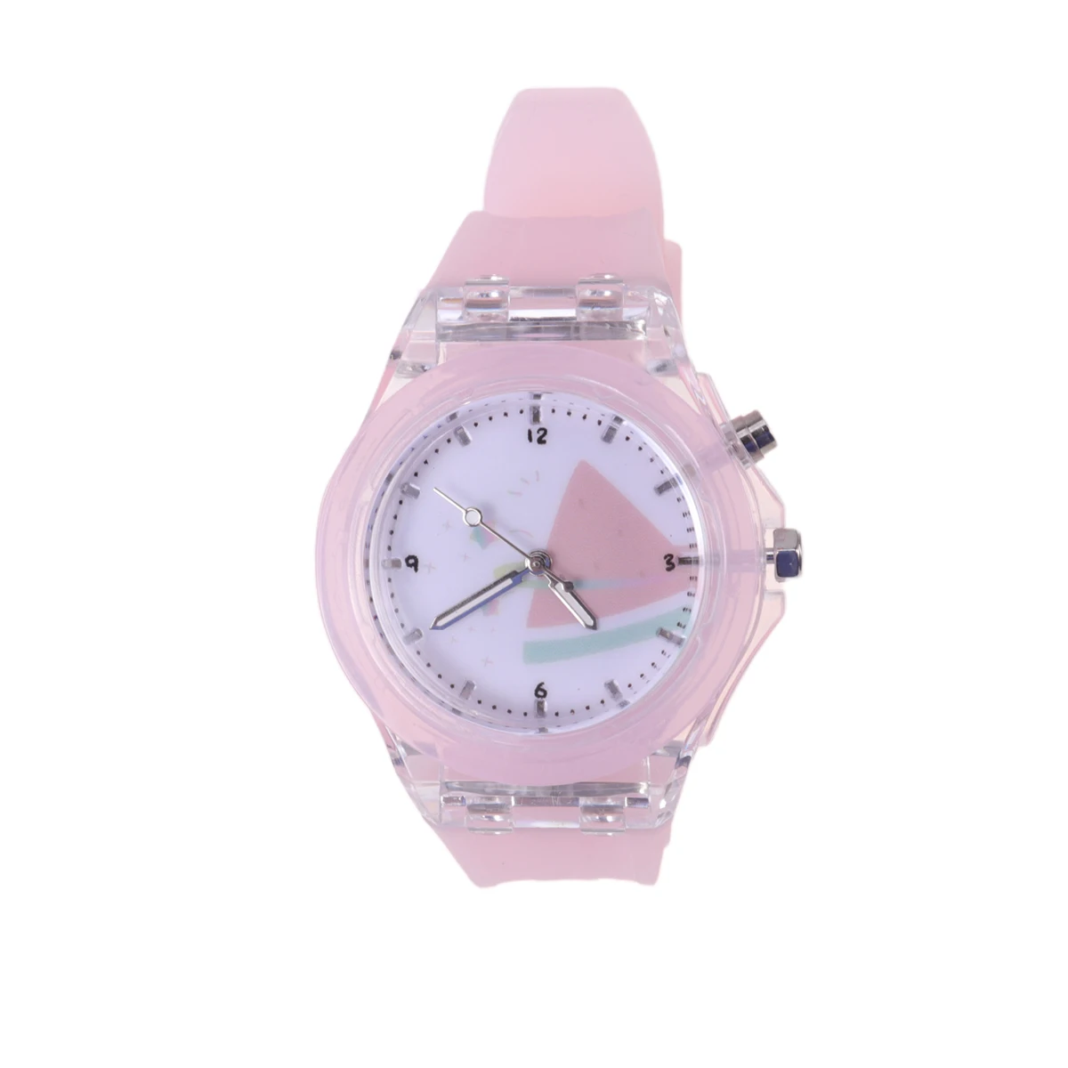 Child Watch Luminous Kid Watch Creative Plastic Kid Glowing Watch Candy Color Kid Watch (Luminous Pink Watermelon)
Child Watch Luminous Kid Watch Creative Plastic Kid Glowing Watch Candy Color Kid Watch (Luminous Pink Watermelon)