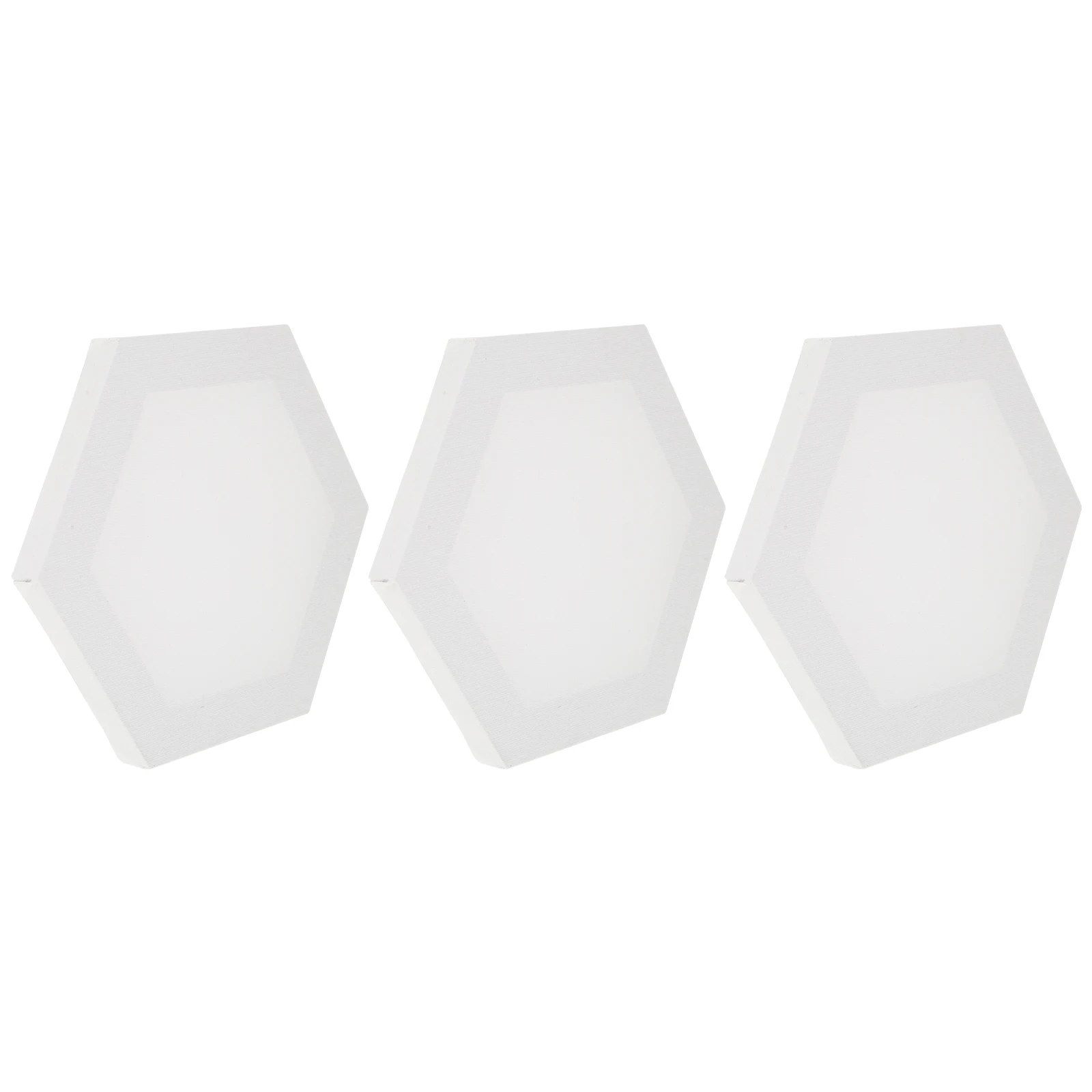3Pcs White Painting Board Hexagon Stretched Boards Lightweight Compact Easy Carry Store Beginners Hobbyists Painting Canvas
3Pcs White Painting Board Hexagon Stretched Boards Lightweight Compact Easy Carry Store Beginners Hobbyists Painting Canvas