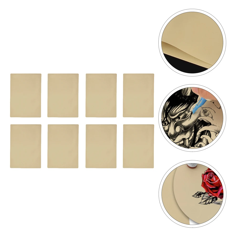 8pcs Thick Tattoo Practice Sheets Double Sided Artificial Skin For Artists Beginners Wrapping Arms Legs Silicone False Skin
8pcs Thick Tattoo Practice Sheets Double Sided Artificial Skin For Artists Beginners Wrapping Arms Legs Silicone False Skin
