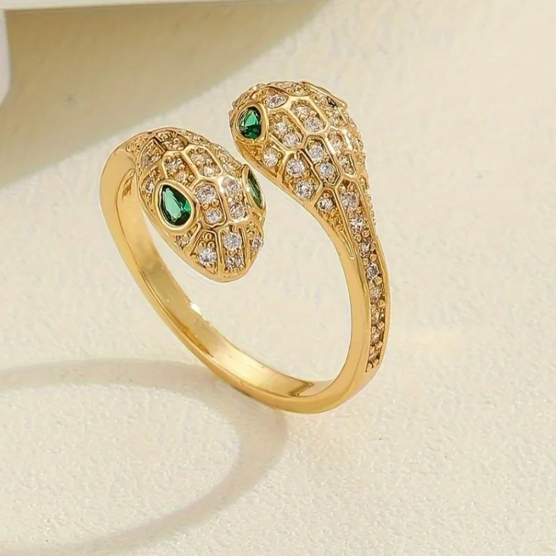 Snake Adjustable Open Ring, High-end Personalized Design Fashion Ring for Men and Women, Light Luxury Statement Jewelry
Snake Adjustable Open Ring, High-end Personalized Design Fashion Ring for Men and Women, Light Luxury Statement Jewelry