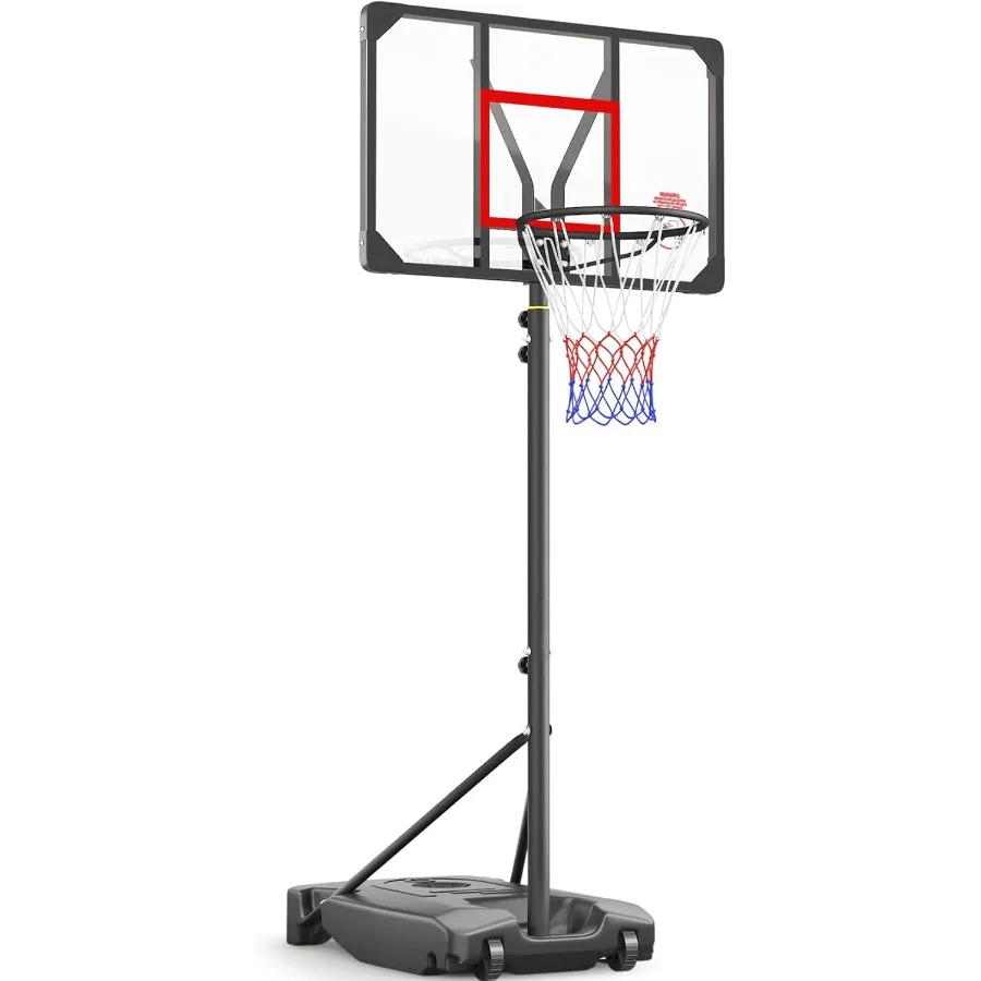 Basketball Hoop Outdoor 4.82-8.53ft Adjustable Portable Basketball Hoops Goals for /Teenagers/Youth in Backyard/Driveway/Indoor
Basketball Hoop Outdoor 4.82-8.53ft Adjustable Portable Basketball Hoops Goals for /Teenagers/Youth in Backyard/Driveway/Indoor
