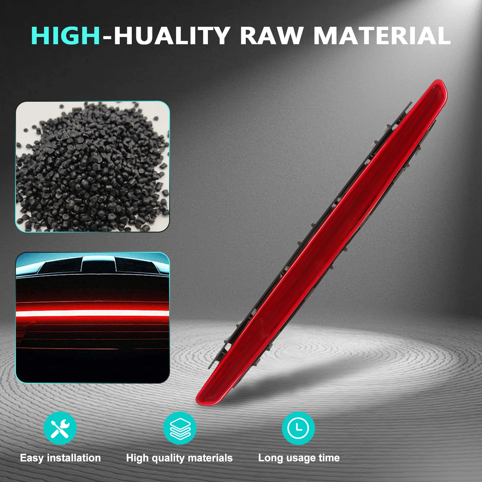 Третий стоп-сигнал A1718200056, подходит для Mercedes Benz SLK 1721, прямая замена, задний, антикоррозийный цвет, стабильный, прочный
Третий стоп-сигнал A1718200056, подходит для Mercedes Benz SLK 1721, прямая замена, задний, антикоррозийный цвет, стабильный, прочный