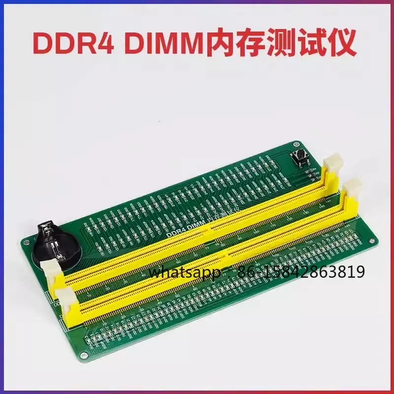 DDR3/DDR4/DDR5 Memory Stick Repair and Inspection Tool Notebook with Light Tester Memory Stick Diagnostic Card
DDR3/DDR4/DDR5 Memory Stick Repair and Inspection Tool Notebook with Light Tester Memory Stick Diagnostic Card